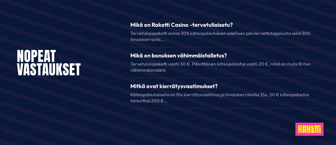 Tutki bonusten kierrätysvaatimukset